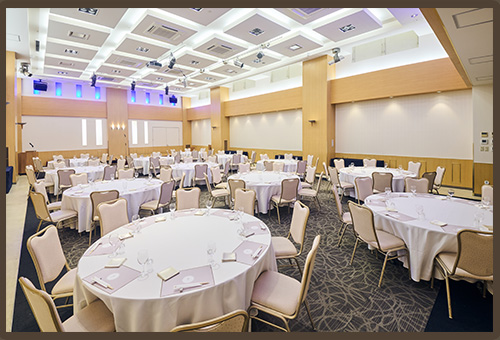 大宴会場 サルビア内観