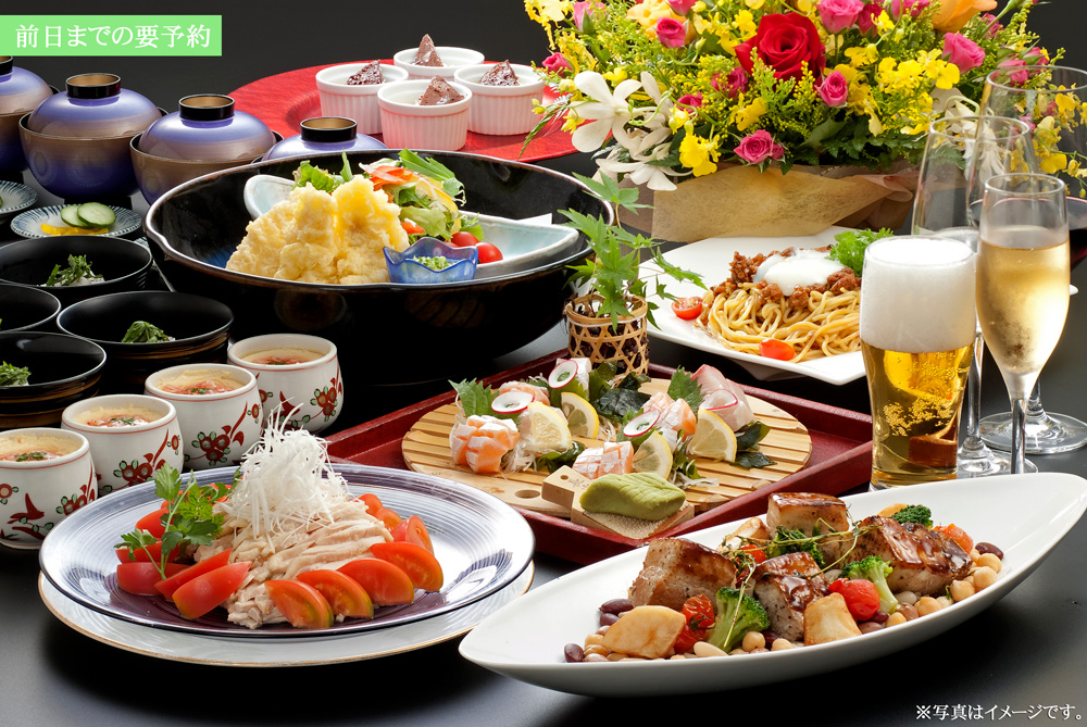 和洋卓盛りコース