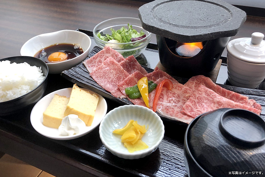 黒毛和牛焼きしゃぶ御膳