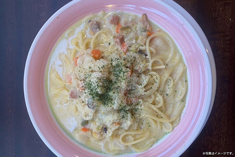 チャウダースープパスタ