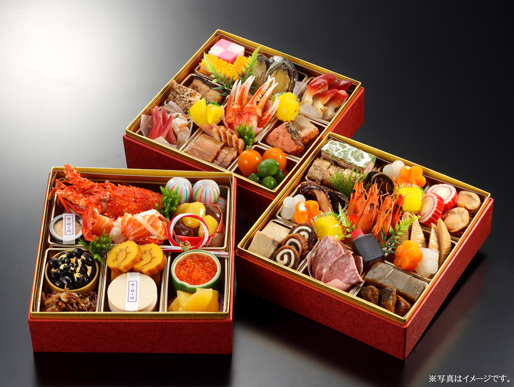 和風三段重おせち